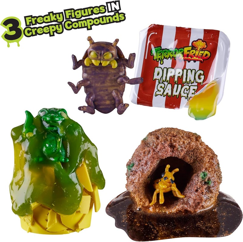 Terror Fried 08092 Ooze Burger, When Fast Food Goes Bad, Gross collectables with Slime, Boys Aged 4-10, Multiple Compound Play, Multicolour - Image 3